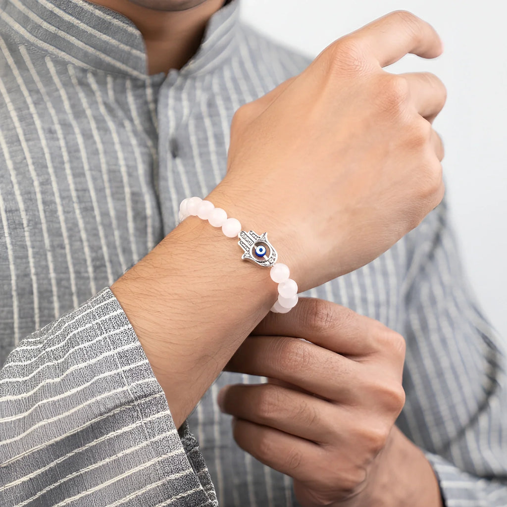 Love Attraction with Evil Eye Hamsa Bracelet  | VastuKosha by Acharya Anuj