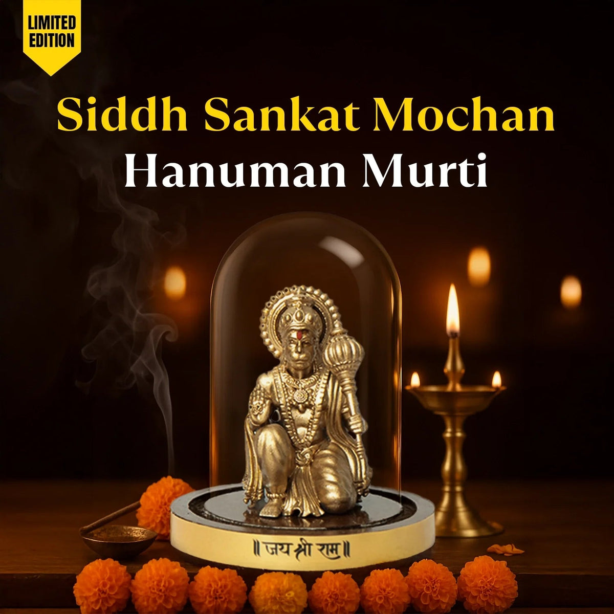 Siddh Sankat Mochan Hanuman Murti (Limited Edition)| Vastukosha by Acharya Anuj