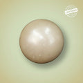 VASTUKOSHA natural pearl gemstone with a smooth, off-white surface for spiritual practice and Vastu rituals.