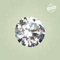 VASTUKOSHA natural round brilliant cut Zircon gemstone with high clarity and sparkle for astrological use