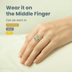 VASTUKOSHA Peetambari Neelam gemstone ring worn on a finger, showcasing a golden-yellow oval stone in a metal setting.